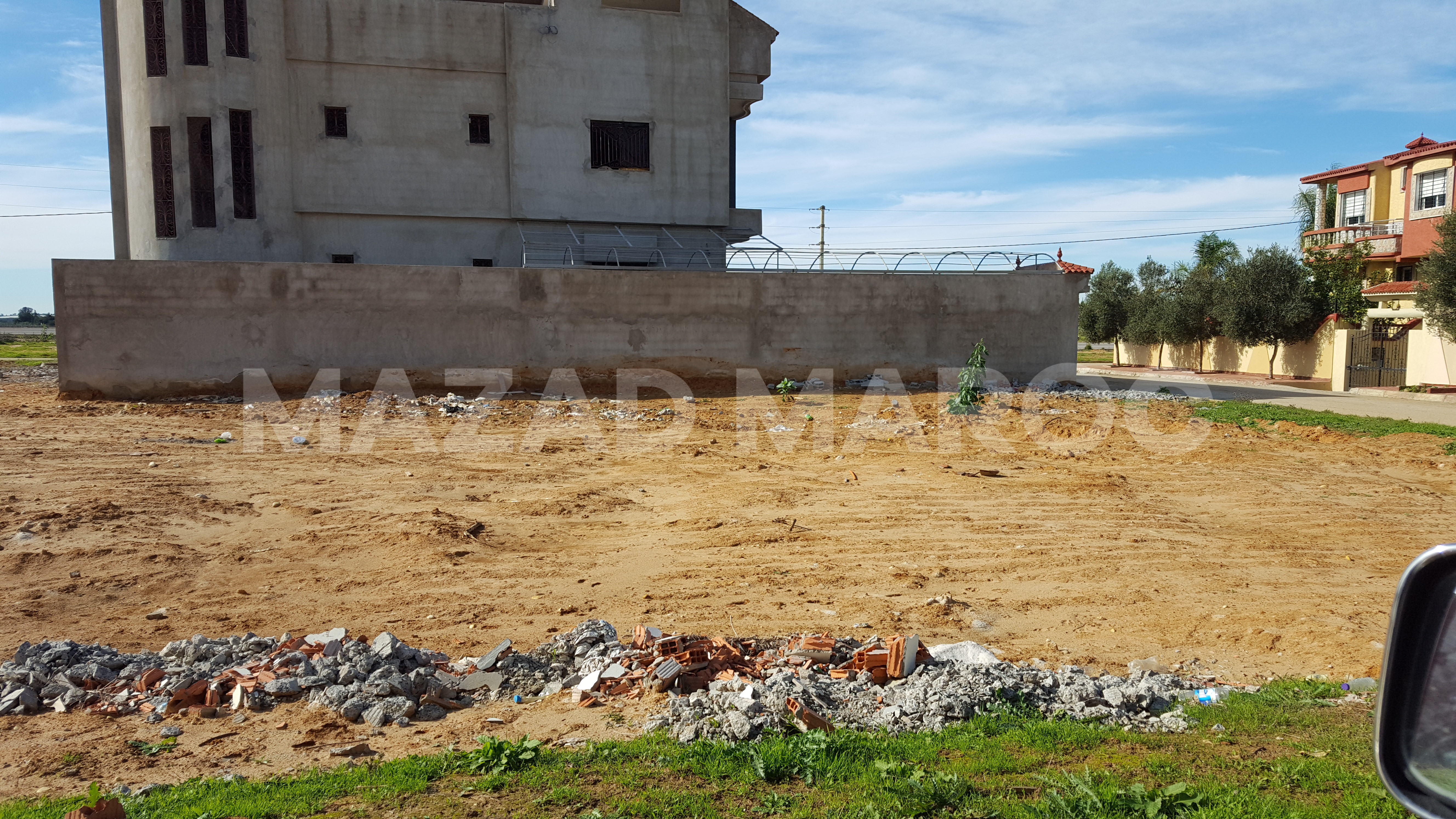 Lot de Terrain Titré de 392 m2 pour Villa à Sidi Allal El Bahraoui (El Kamouni)