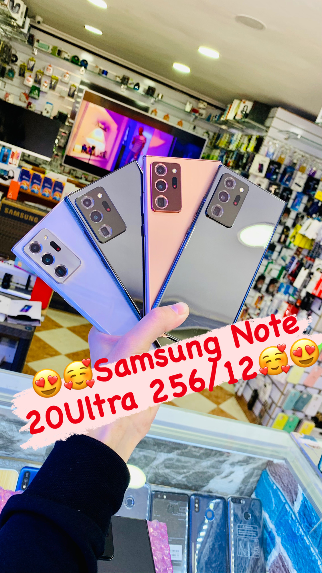??Samsung Note 20Ultra 256gb 12Ram???????Garnti 100%?