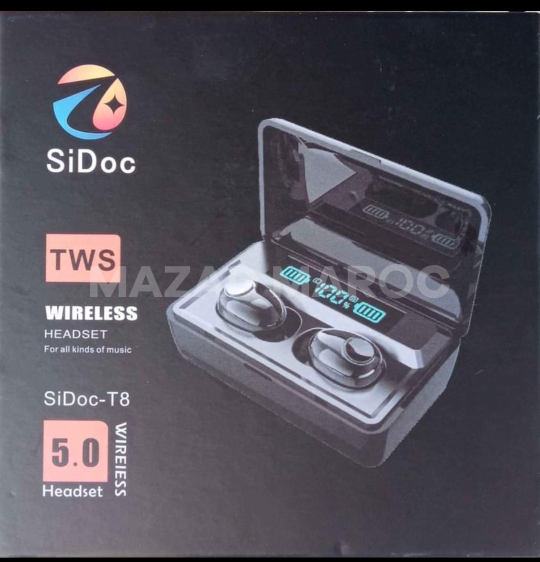 Écouteurs bluetooth Sidoc-T8